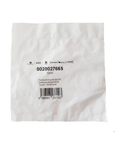 Набір прокладок 24x15x2 мм (10 шт) для котла Protherm Ведмідь, Пантера, Рись, Леопард, Тигр, Скат 0020027665 Набір прокладок 24x15x2 мм (10 шт) для котла Protherm Ведмідь, Пантера, Рись, Леопард, Тигр, Скат 0020027665