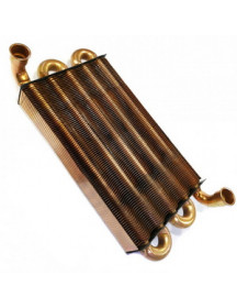 Теплообмінник первинний 290 мм для газового котла Saunier Duval Semia, Protherm Пантера, Гепард 0020039182