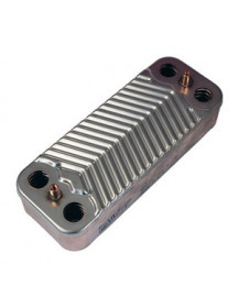 Теплообмінник пластинчастий ГВП Swep (12 пластин) для газового котла Protherm Пантера v.15, v.17 0020043598