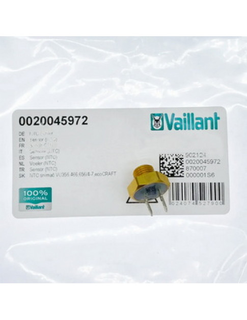 Датчик температури NTC для газового конденсаційного котла Vaillant ecoTEC, ecoCRAFT, ecoVIT 0020045972