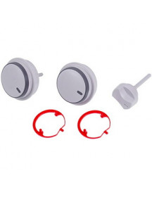 Комплект ручок керування (3 шт.) для газового котла Vaillant Atmo/Turbo/Eco TEC Pro/Plus 0020048969