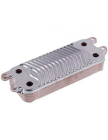 Теплообмінник пластинчастий ГВП (12 пластин) для газового котла Vaillant Atmo/Turbo/Eco TEC Pro, Protherm 0020059452