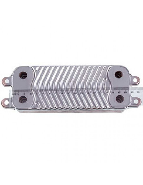 Теплообмінник пластинчастий ГВП (12 пластин) для газового котла Vaillant Atmo/Turbo/Eco TEC Pro, Protherm 0020059452 Теплообмінник пластинчастий ГВП (12 пластин) для газового котла Vaillant Atmo/Turbo/Eco TEC Pro, Protherm 0020059452