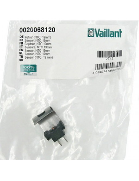 Датчик температури NTC накладний D=19 мм для газового котла Vaillant MINI R1 0020068120