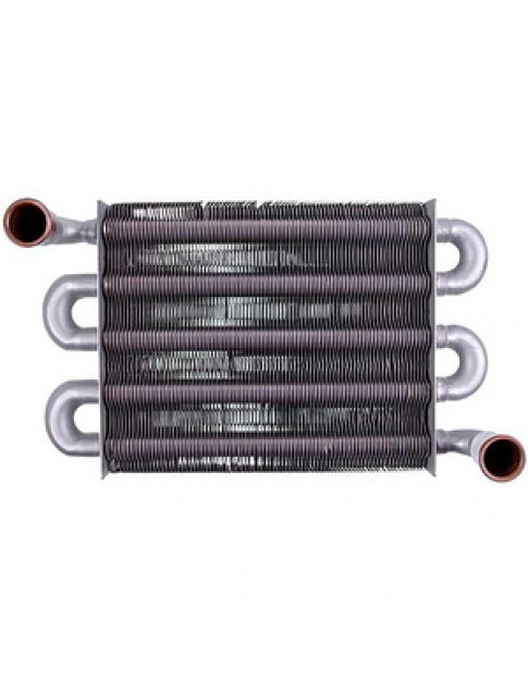 Теплообмінник первинний (80 ламелей) для газового котла Protherm Ягуар, Рись 11, 24 кВт (з 2014 р.) 0020120231