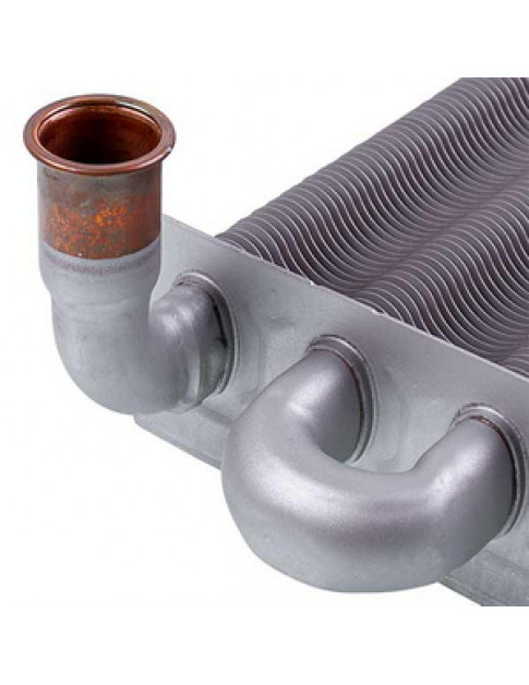 Теплообмінник первинний (80 ламелей) для газового котла Protherm Ягуар, Рись 11, 24 кВт (з 2014 р.) 0020120231