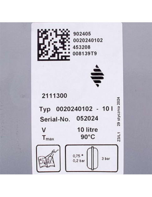 Розширювальний бак 10 л 3/8