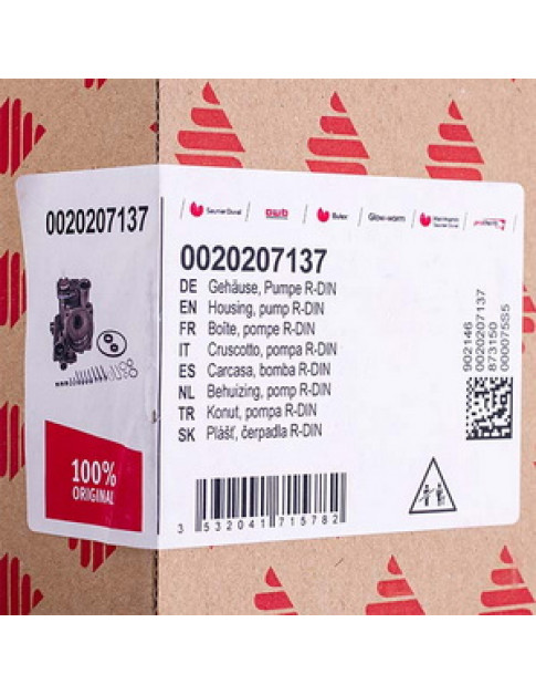 Корпус циркуляційного насоса для газового котла Protherm Пантера, Гепард, Рись 0020207137