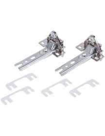 Комплект петель дверей для холодильника Bosch 00268698 (верхня + нижня)