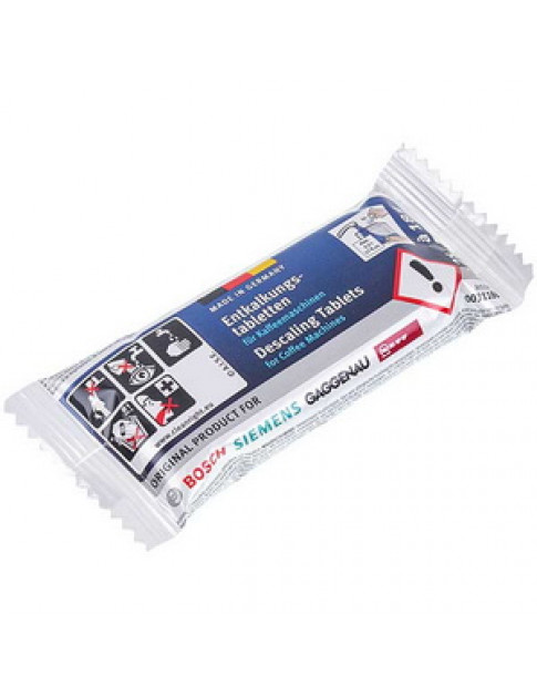 Средство от накипи (6шт) TZ60002 для кофемашин Bosch 00312453