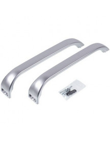 Комплект ручок дверей (2 шт, верхня/нижня) для холодильника Bosch 00369551