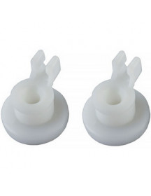 Комплект коліс з тримачами верхнього ящика посудомийної машини Bosch 00382452