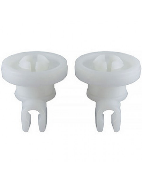 Комплект коліс з тримачами верхнього ящика посудомийної машини Bosch 00382452