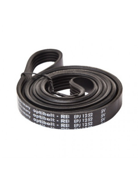 Ремінь для пральної машини 00439491 Optibelt 1252J5 EPJ чорний