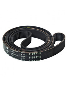 Ремінь для пральної машини 00449623 Hutchinson 1155H8 PHE чорний