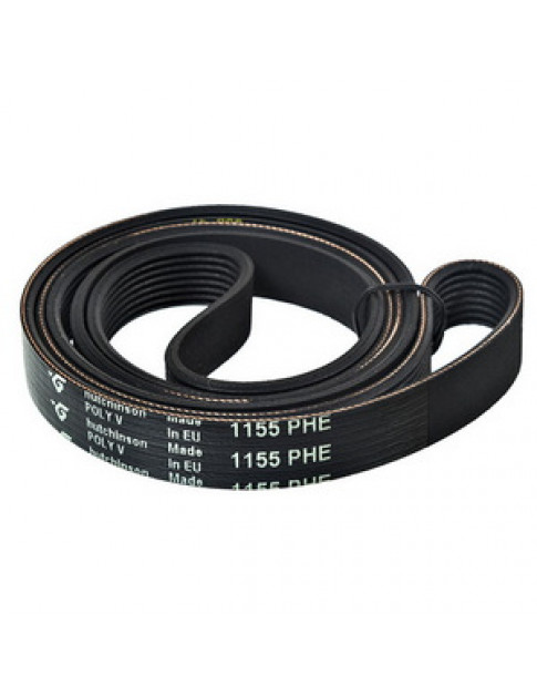 Ремінь для пральної машини 00449623 Hutchinson 1155H8 PHE чорний Ремінь для пральної машини 00449623 Hutchinson 1155H8 PHE чорний