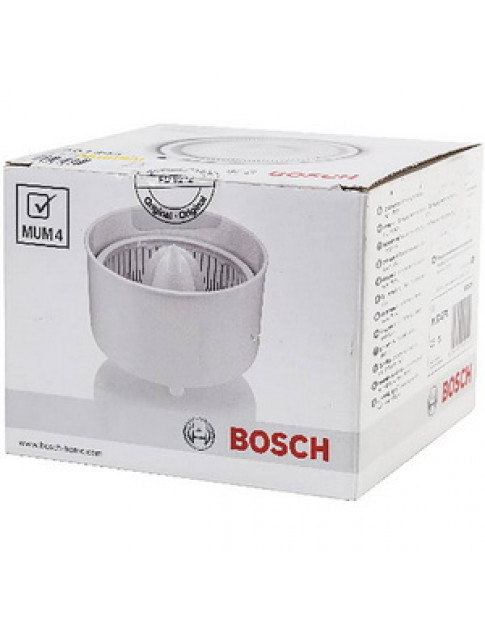 Насадка соковижималка цитрусових MUZ4ZP1 для комбайна Bosch MUM4 00461345 Насадка соковижималка цитрусових MUZ4ZP1 для комбайна Bosch MUM4 00461345
