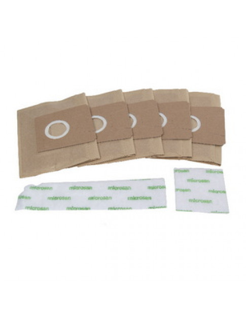 Набір мішків (5 шт) Type E/F/D BBZ52AFEFD + 2 фільтра для пилососа Bosch 00461408