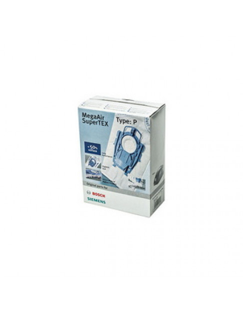 Набір мішків мікроволокно Type P + фільтр для пилососа Bosch, Siemens 00468264
