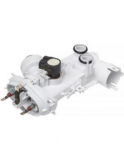 ТЕН (проточний) для посудомийної машини Bosch 00483355 (з термосенсором і розподільником потоку) ТЕН (проточний) для посудомийної машини Bosch 00483355 (з термосенсором і розподільником потоку)