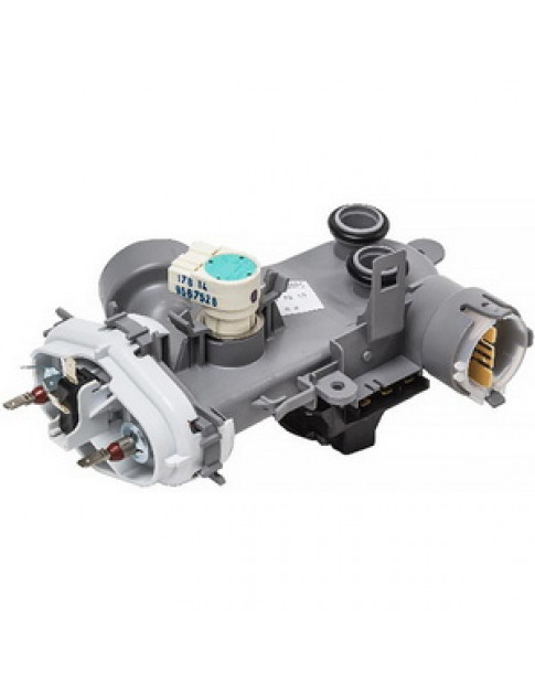 ТЕН (проточний) для посудомийної машини Bosch 00488856 (з аквасенсором і розподільником потоку)