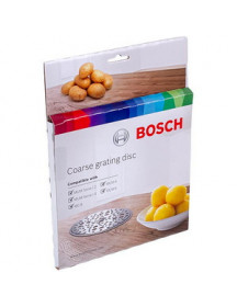 Диск-терка крупна (для дерунів) MUZ45RS1 для кухонного комбайна Bosch 00573022