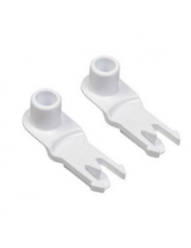 Набір тримачів відкидної панелі (2 шт, лівий/правий) морозильної камери Bosch Набір тримачів відкидної панелі (2 шт, лівий/правий) морозильної камери Bosch