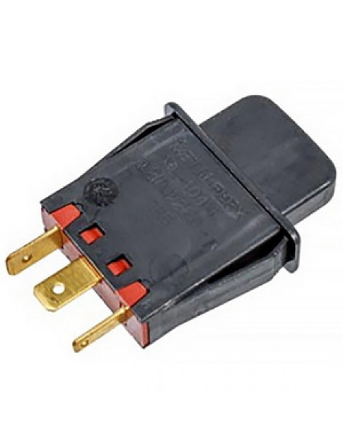 Вимикач світла кнопочний (одинарний 3C) для холодильника Bosch 607914