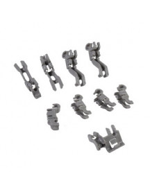 Зажими нижніх відкидних тримачів для посуди (4 шт) 00632372 посудомийної машини Bosch