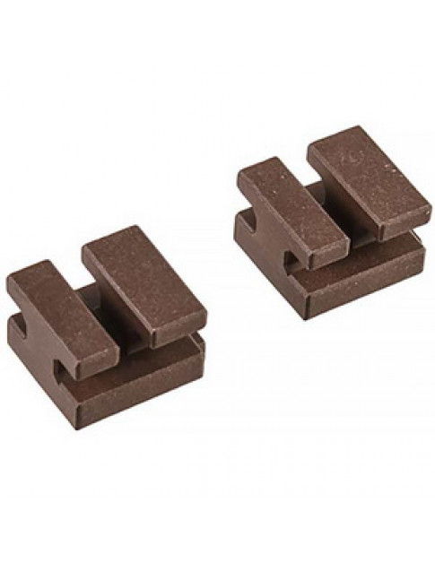 Bosch 00637444 Втулки (2шт, керамічні, задні) для кріплення направляючих духовки