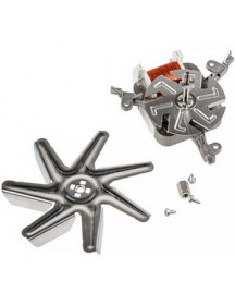 Двигун вентилятора RRM/A32-4218 35W 00651461 + крильчатка для духовки Bosch