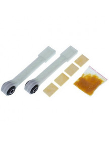 Поршень для амортизатора стиральной машины Bosch 00673541 (2 шт.) L=150mm D отверстия=8mm