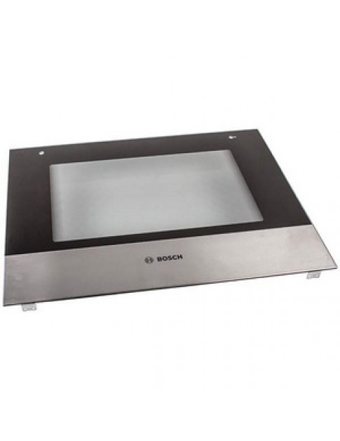 Зовнішнє скло дверей з логотипом для духовки Bosch 00712864