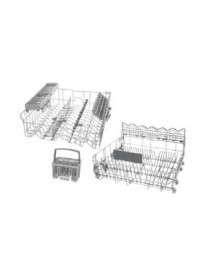 Набір корзин для посудомийної машини Bosch 00712900 (3 шт. верхній, нижній та для столових приборів)
