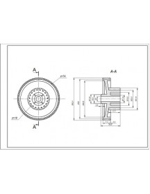 Шестерня мала для м&aposясорубки Zelmer \ Bosch 187.0003 00793635