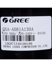 Компресор для кондиціонера Cooper&Hunter (C&H) 009001000075 GREE 7&apos&apos QXA-A081A130A R410A 220-240V