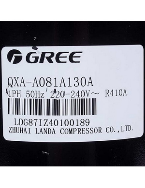 Компресор для кондиціонера Cooper&Hunter (C&H) 009001000075 GREE 7&apos&apos QXA-A081A130A R410A 220-240V