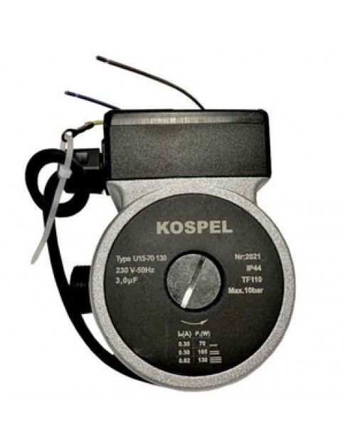 Насос циркуляційний у зборі U 15-70 130 для електричного котла Kospel ЕКСО.L, L1, L2 01247