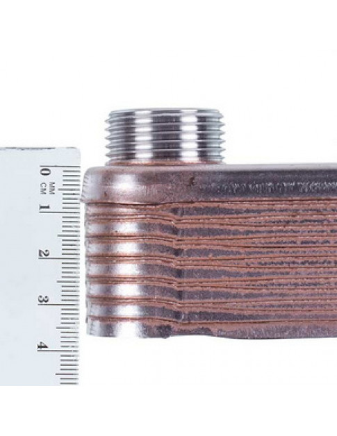 Теплообмінник пластинчастий (14 пластин) для газового котла Vaillant 064950