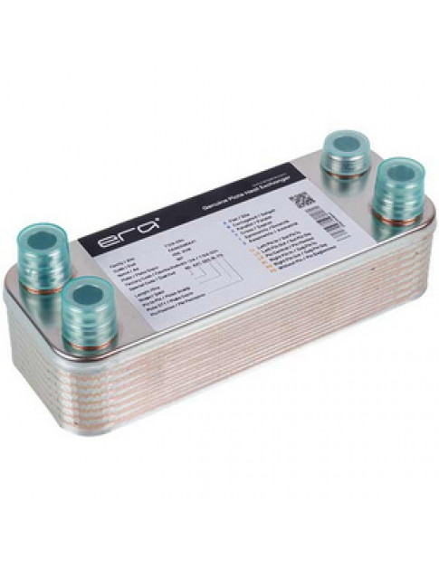 Теплообмінник пластинчастий ГВП (16 пластин) для газового котла Vaillant atmo/turbo MAX plus/pro VUW 065088