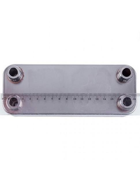 Теплообмінник пластинчастий ГВП (12 пластин) для газового котла Vaillant аtmo/turbo MAX plus/pro 065131