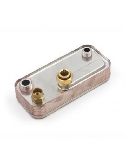 Теплообмінник пластинчастий ГВП (15 пластин) для газового котла Immergas Nike/Eolo Mini 1.013430