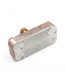 Теплообмінник пластинчастий ГВП (15 пластин) для газового котла Immergas Nike/Eolo Mini 1.013430 Теплообмінник пластинчастий ГВП (15 пластин) для газового котла Immergas Nike/Eolo Mini 1.013430