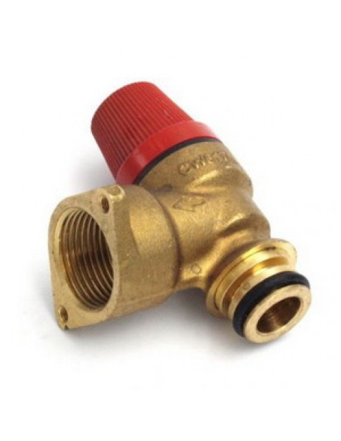 Запобіжний клапан 3 бар для газового котла Immergas Eolo/Nike Major, Superior, Avio, Zeus 1.017589