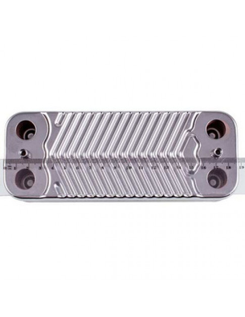 Теплообмінник пластинчастий ГВП (14 пластин) для газового котла Immergas Eolo/Nike Mini, Viessmann Vitopend WH1D 1.022220