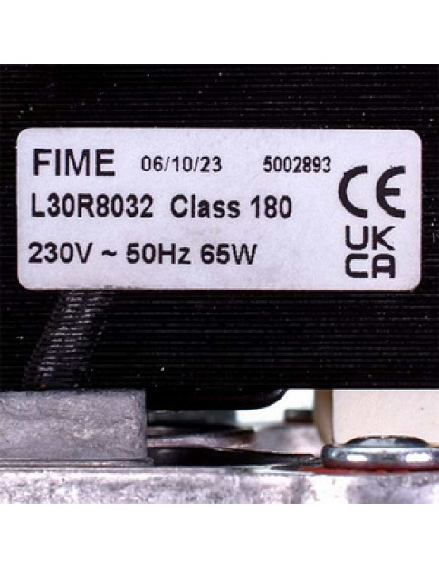 Вентилятор Fime 65 Вт для газового котла Immergas Eolo Superior, Fondital Victoria 32 кВт 1.023186