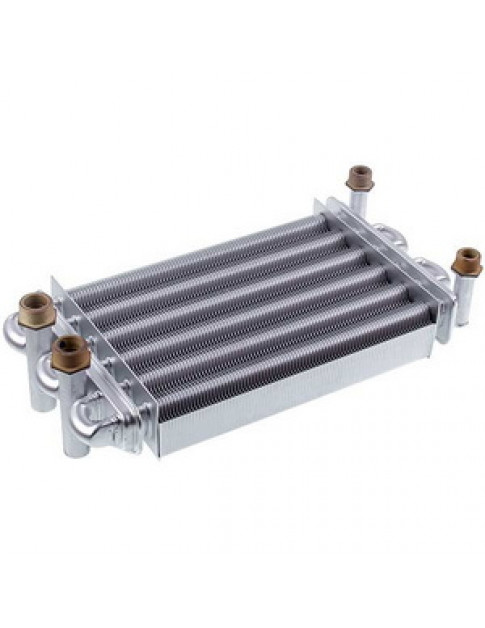 Теплообмінник бітермічний (79 ламелей) для газового котла Immergas Eolo/Nike Star 23 кВт 1.023625