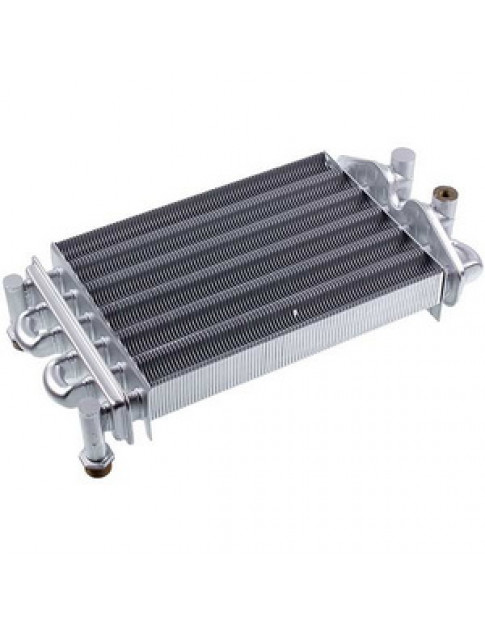 Теплообмінник бітермічний (79 ламелей) для газового котла Immergas Eolo/Nike Star 23 кВт 1.023625