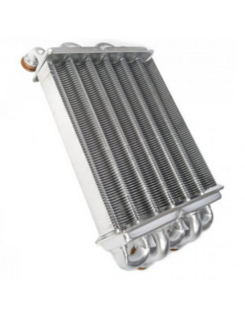 Теплообмінник бітермічний Valmex для газового котла Immergas Eolo/Nike Star,Ariston Egis, Biasi Binov24 1.024398