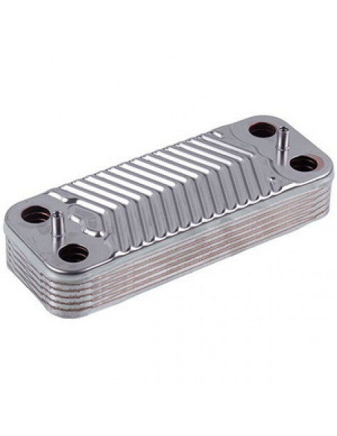 Теплообмінник пластинчастий ГВП (12 пл.) для газового котла Immergas Eolo/Nike Mini 3E, Mythos 2 E, Major 4 E 1.028657